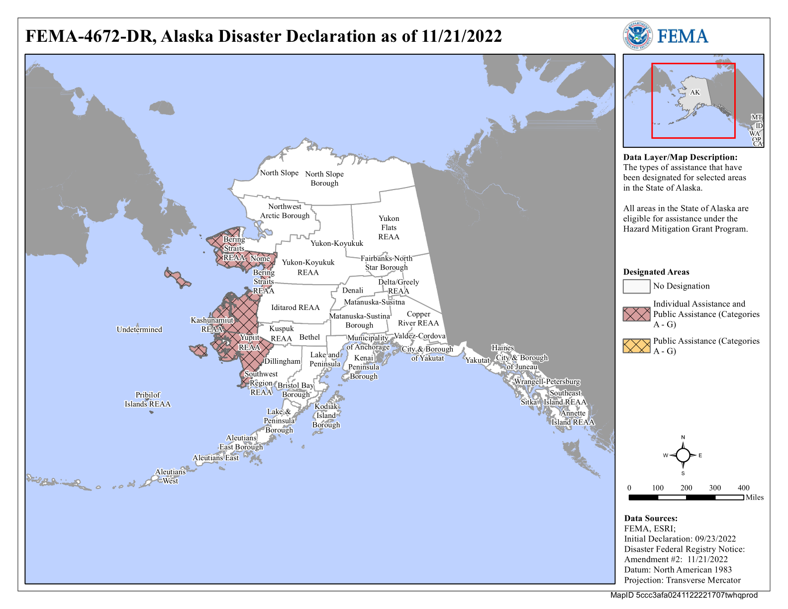 merbok disaster area map